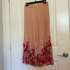 LPA Silk Floral Pants
